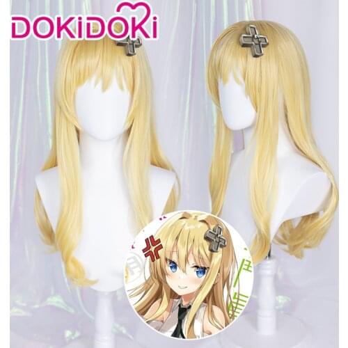 【Ready For Ship】DokiDoki Anime Combatants Will Be Dispatched! Cosplay Alice Kisaragi Wig Alice Chan