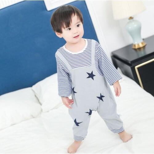 Baby clothes sets 2021Autumn clothes for newborns clothes baby boy clothes for babies Striped top + suspender pants + hat 3PCS