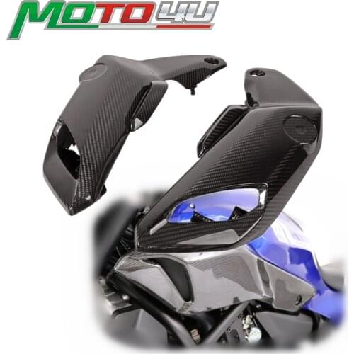 Carbon Fiber Motorcycle Lower side Fairings Air Duct Covers For Yamaha MT07 MT-07 MT 07 2018 2019 2020 2018