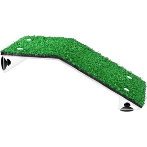 2021 New Turtle Basking Floating Platform with Turf Climbing Dock Crawling Rest Island Aquarium Terrarium Decor for Reptile