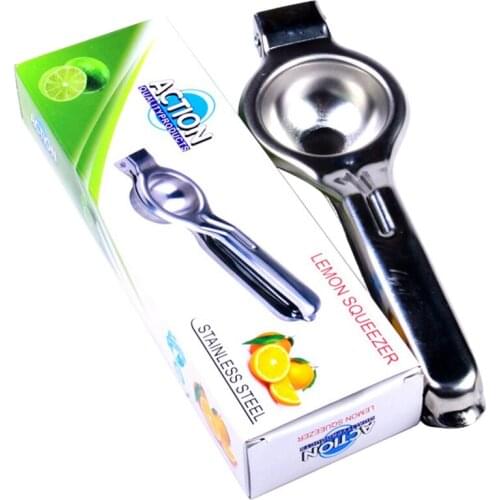 Manual Juicer Citrus Lemon Squeezer Stainless Steel Fruit Juicer Lime Press Metal Professional Hand Juicer Kitchen Tool