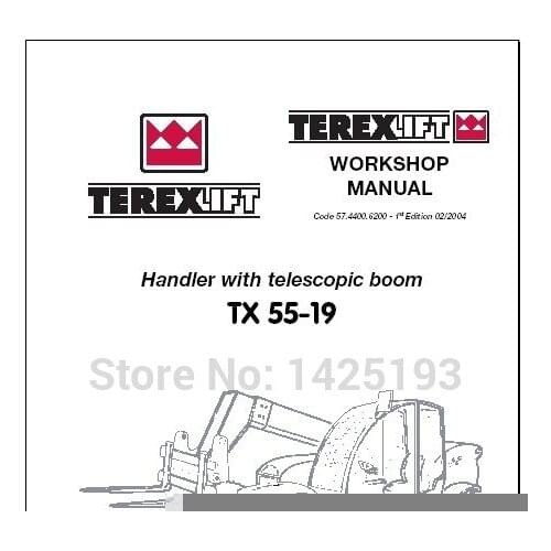 Lifts Workshop Manual and Parts Manuals forTEREX