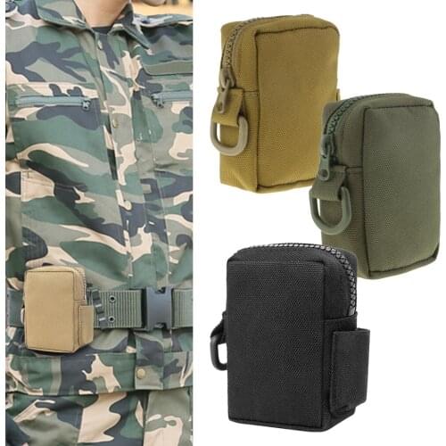 Molle Pouch, Small Compact Belt Bag Holster for Outdoor Sports Accessory Kit - 3
