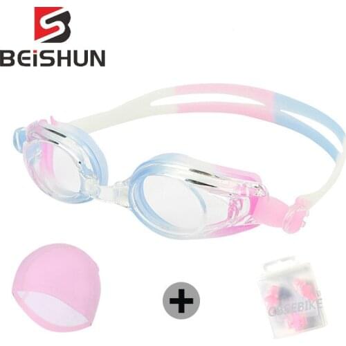 Unisex HD Anti-fog Waterproof Swimming Goggles Environmental Protection Silicone Goggles