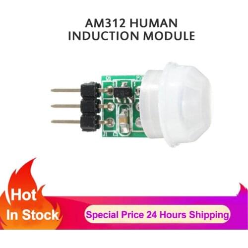 1PCS HC-SR501 HC-SR505 AM312 Adjust IR Pyroelectric Infrared Mini PIR module Motion Sensor Detector Module Bracket for arduino
