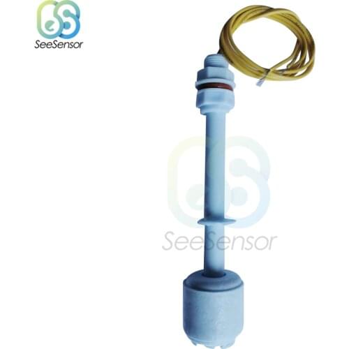 100mm 52mm PP Liquid Water Level Sensor Horizontal Float Switch Down 110V 220V 10W