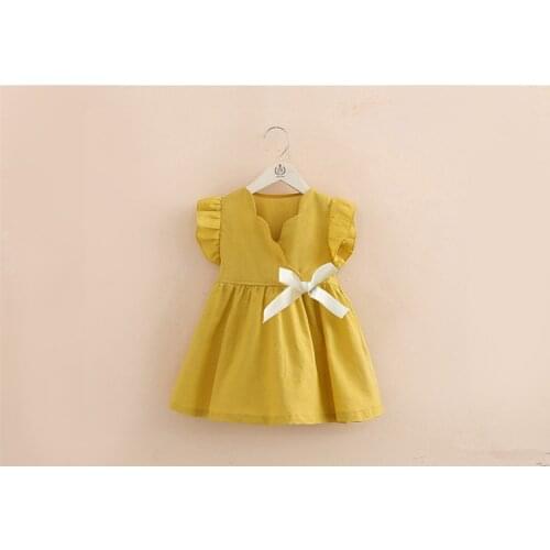 2021 Summer Girls Dresses Children Clothes Baby Girls Flower Dress Kids Princess Dress Baby Girls Dress Girls Outwear M15