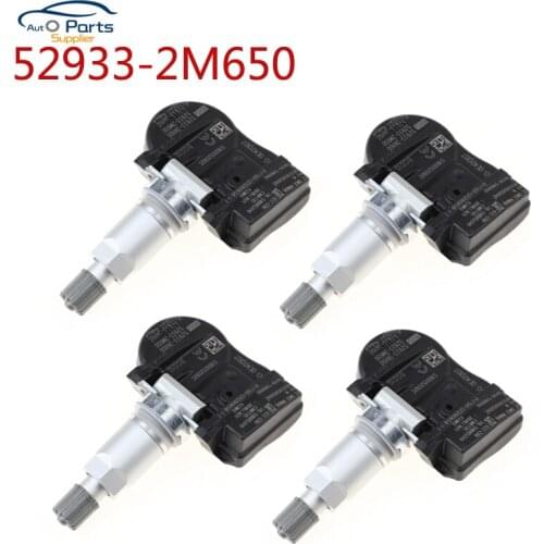 4pcs 52933-2M650 529332M650 TPMS Tire Pressure Sensor 433MHZ For Hyundai Kia Carens 529333N100 52933A5100 529332J100 accessories
