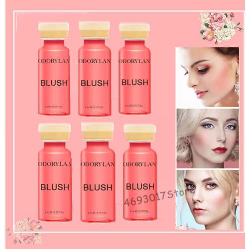 5ml/pc Korean Cosmetics BB Blush Cream Glow Brightening Meso White BB Blush Serum for Facial Blush Microneedling Treatment