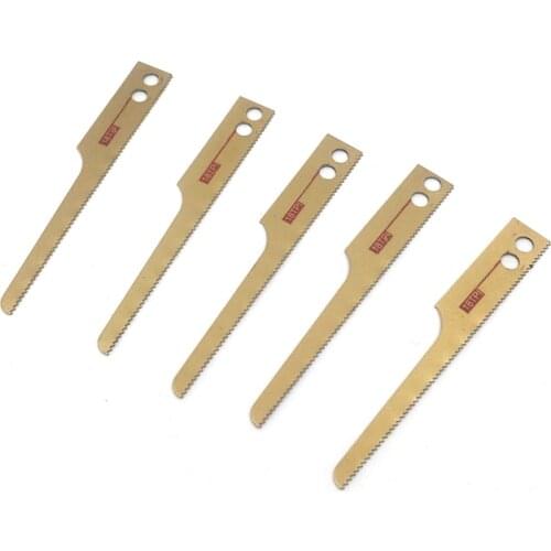 5pcs/a lot 18T 24T 32T Bimetallic Reciprocating Air Body Saw Blades Cutting Off Tool Pneumatic File Saw Tool