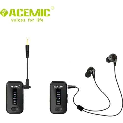 Acemic V5S Stereo IEM System Single Channel WIRELESS IN EAR MONITOR SYSTEM Model NO.V5S