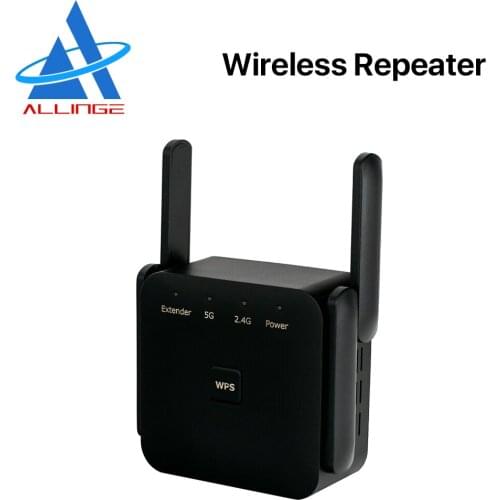 ALLINGE 1200M EU Version Smart Home Technology Mini Signal Extender Booster Indoor Long Range Wireless Portable Wifi Repeater