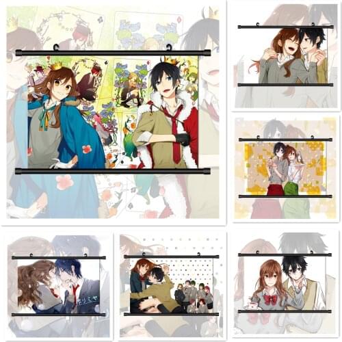 Horimiya Miyamura Izumi Anime Manga HD Print Wall Poster Scroll