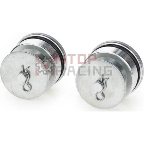 Preload Fork Caps For Kawasaki VN1600 Vulcan 2003-2008 43mm Hexagon Fork Bolts 2003 2004 2005 2006 2007 2008