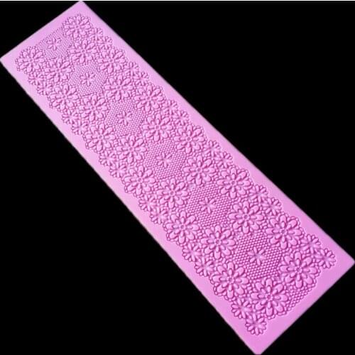 Lace silicone mold cake tools silicone baking mold sugar flower tools cake decoration tools kitchen baking accessories KLM
