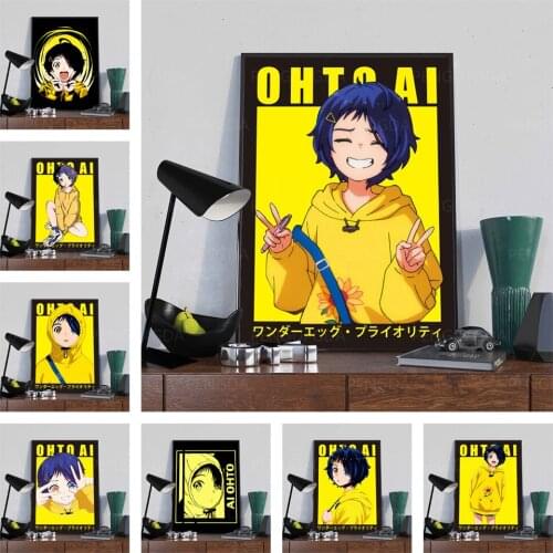 Hd Prints Cartoon Characters Picture Wall Artwork Girl Modular Painting Poster Canvas Living Room Home Decoration No Framework