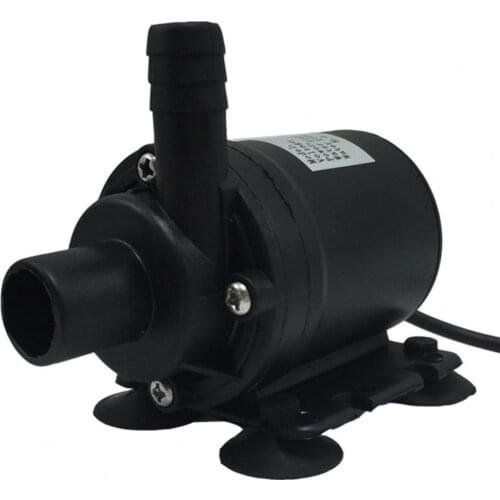 12/24V Nylon Centrifugal Circulation Brushless DC Water Pump with Suction Cup Brushless Motor Water Circulation Submersibles New