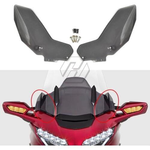 Motorcycle Side Windshield Wind Deflector Fairing Case for Honda Goldwing GL1800 Gold Wing GL 1800 2018-2019