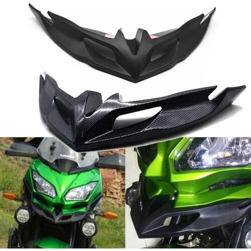 Motorcycle Front Fairing Pneumatic Winglets Tip Wing Protector Shell Cover For Kawasaki Versys650 Versys 650 KLE650 2015-2020