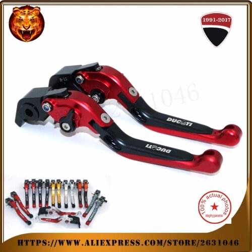 For DUCATI Diavel/carbon 959/1199/899 Panigale 1198 1098/S 848/evo Motorcycle Adjustable Folding Extendable Brake Clutch Lever