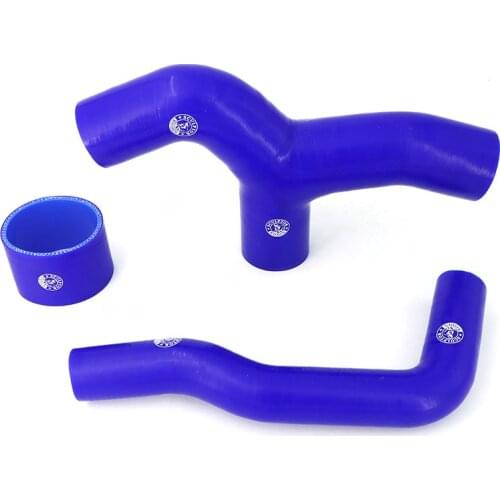 Silicone Turbo Pipe Hose Kit For SUBARU IMPREZA GDB MK8 WRX 01 - 04 (4PCS) red/blue/black