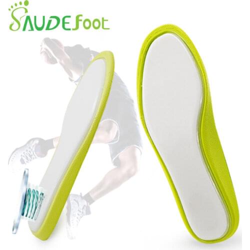Breathable Air Insoles High-elastic Shock-obsorbant Sport Cushion Shoe Pads Arch Support For Feet Unisex orthopedic Shoe Insoles