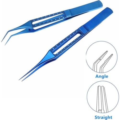Titanium surgical Forcep Toothless forceps Ophthalmic forceps eye tweezers Pet Surgical Instruments