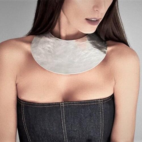 TOTABC Fashion Leather Collar Chains For Women Pendant Necklace Simple Long Necklaces Leather Neck Choker Girl Gifts Jewelry