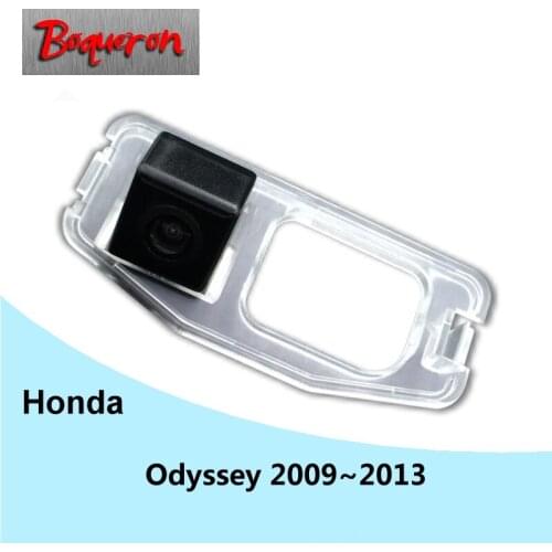 BOQUERON for Honda Odyssey 2009~2013 SONY Waterproof HD CCD Car Camera Reversing Reverse rear view camera License Plate Lamp