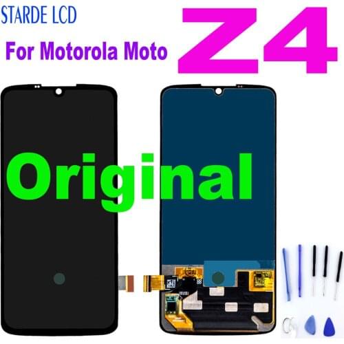 Original 6.4'' LCD For Motorola Moto Z4 LCD Display Touch Screen for Moto Z4 XT1980 XT1980-3 XT1980-4 LCD Replacement