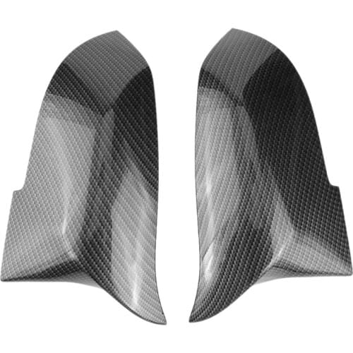1 Pair Carbon Fiber Car Rear View Mirror Cover Cap For Bmw F20 F22 F30 F31 F32 F33 F36 F34 F35 Side Mirror Cover Trim 5116729274