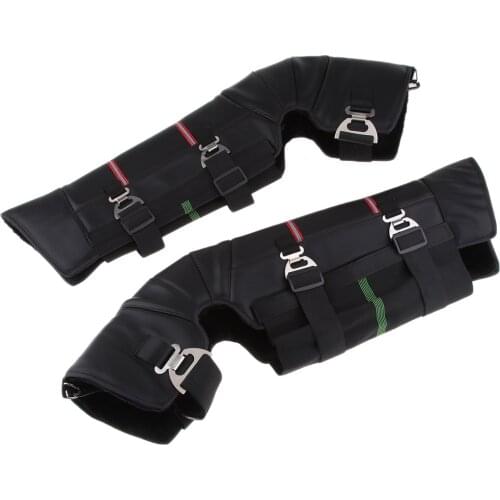 2Pcs Motorcycle Scooter Rider Winter Riding Protection Knee Pads Protector