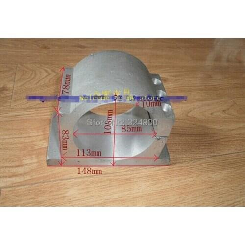 85mm aluminum spindle mounts/fixture/chuck/ bracket Clamp/holder Clamps/ hold seat /fastenin /with screw