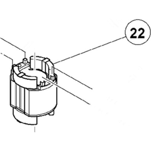AC220V-240V 340578E 340578F Stator Field for Hitachi SV12SH SV12SG