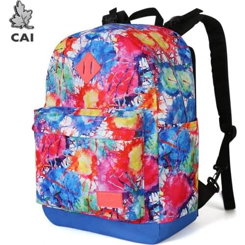 CAI Men Backpacks 2020 New Large Capacity Outdoor Hiking Travel Back Pack Detachable Two Style Teenager School Book Bag