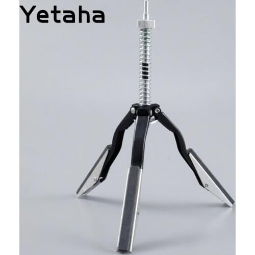 Yetaha Engine Cylinder Hone Deglazer 2" to 7" with 4" Long Stones 220 Grit 3 Jaw Flexible Shaft Bore Honing Tension Tool