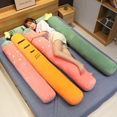 Stuffed Plush Toys Pillow 100~150cm Maternity Long Pillow Cute Plant Plush Toy Boy Girl Birthday Present