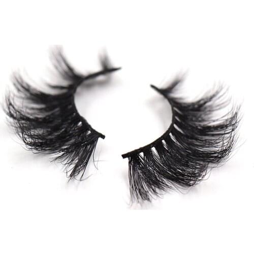 6D Mink Eyelashes High temperature sterilization Natural Fluffy Extension Party Holiday Simulation Beaver Hair 3D Eye Lashes E14