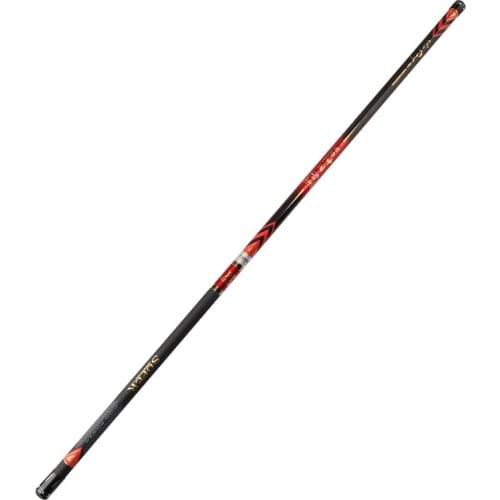 Full-scale long section fishing rod nesting rod 8/9/10/11/12/13/14/15 meters hard light high carbon fishing rod +spare hard tip