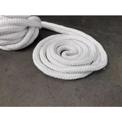 Stretch Rope (DVD and Gimmick) by JYS Stage Magic Tricks Magician Soft White Rope Magic Illusions Close up Magic Funny Toys