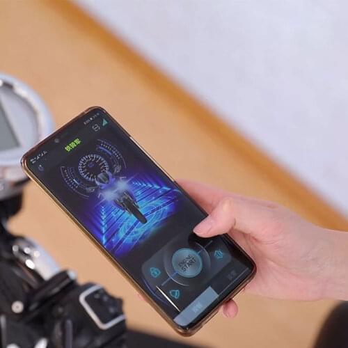 Electric bike Car Alarm System PKE Keyless Entry Automatic unlocking Smart Key Electric start