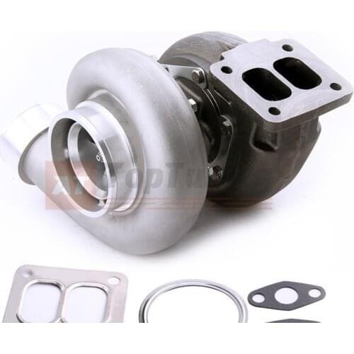 Turbo Turbocharger GT45 fit T4 V-Band Com. A/R .66 A/R 1.05 Oil Cooled 600+BHP