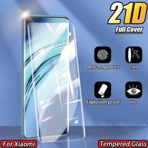 Tempered Glass For Xiaomi Mi Note 10 11 Lite Screen Protector 4 3 Note10 Poco X3 F3 Full Coverage M3 Pro Ultra MiX4 Accessories