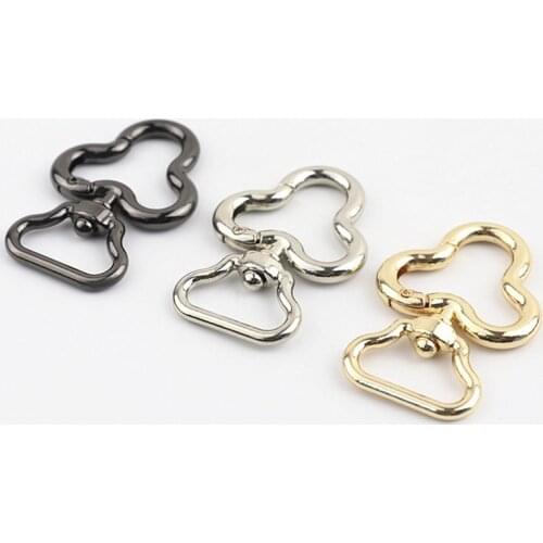1pcs Metal Cloud Shape Spring Ring buckles Fashion Hook for Webbing Leather Craft Bag Strap Belt Garment Luggage DIY Accessory