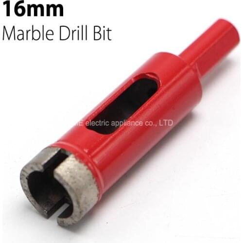 16mm Core Drill Bit for Marble Granite Stone Material Cement Sintering Diamond Bit