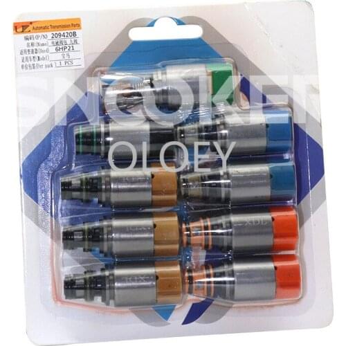 6-speed 6HP21 gearbox solenoid valve package 9 gearbox solenoid valve for BMW 3 Series X5 X6