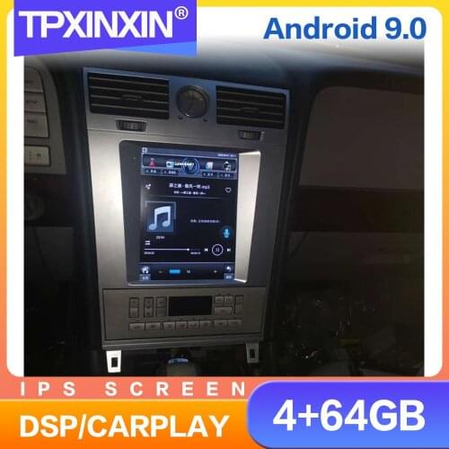 128GB Android Tesla Screen Car Radio For Lincoln Navigator 2005-2009 Multimedia Auto Video DVD Player Navigation Stereo GPS 2din