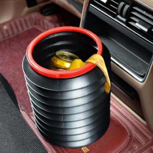 4L Car Folding Trash Collapsible Water Fishing Bucket Outdoor Camping Garbage Plastic Bucket Storage Box Container