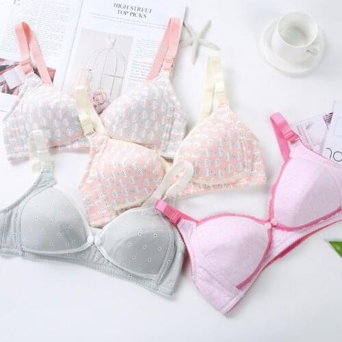 Nursing Maternity Bra Wirefree Cotton Breastfeeding Bra for Pregnant Breast Sleep Underwear Pregnancy Women Clothing