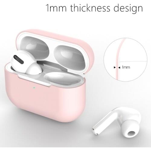 For Air Pods Pro case headset soft cute silicone protective Anti-fall cover airpods case earphone apple airpods pro accessories